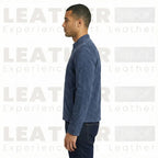 Men’s Navy Blue Quilted Chelsea Jacket – Timeless Country Style