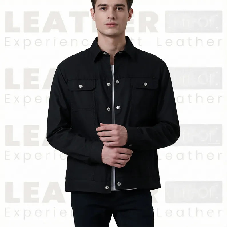 The "Aspen" Shearling Car Coat – Handcrafted Leather in Dark Walnut