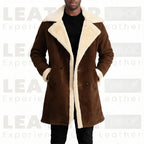 The "Chestnut Heritage" Aviator – Hand-Burnished Leather in Deep Brown