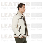 Levi’s Faux Shearling Rancher Aviator Jacket – Winter Warm Sherpa-Lined Style