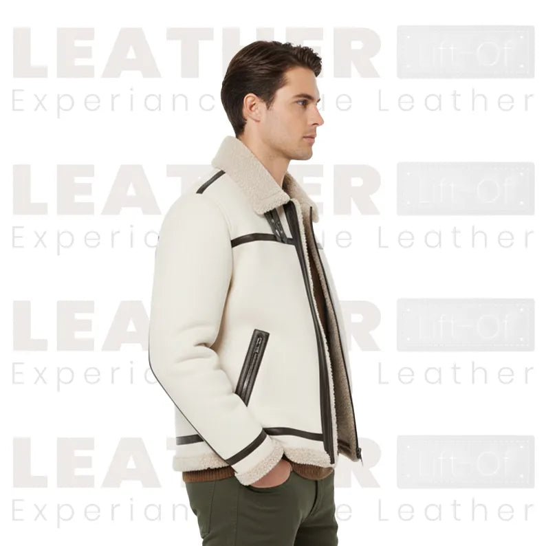 Levi’s Faux Shearling Rancher Aviator Jacket – Winter Warm Sherpa-Lined Style