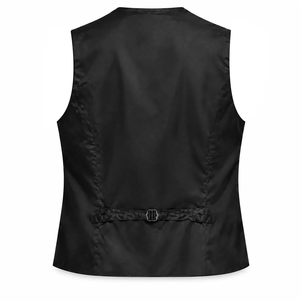 Men's Flowery Inspired Halloween Cosplay Vest | Green Orange Character Costume Waistcoat