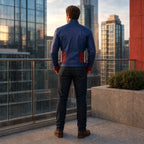Avengers Endgame Captain America Inspired Leather Jacket Costume | Steve Rogers Superhero Cosplay Jacket