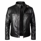 Men’s Vintage Leather Jacket | Hand-Burnished Biker Jacket