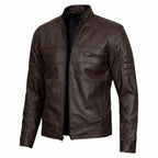 Men’s  Genuine Leather jacket | Cafe Racer style