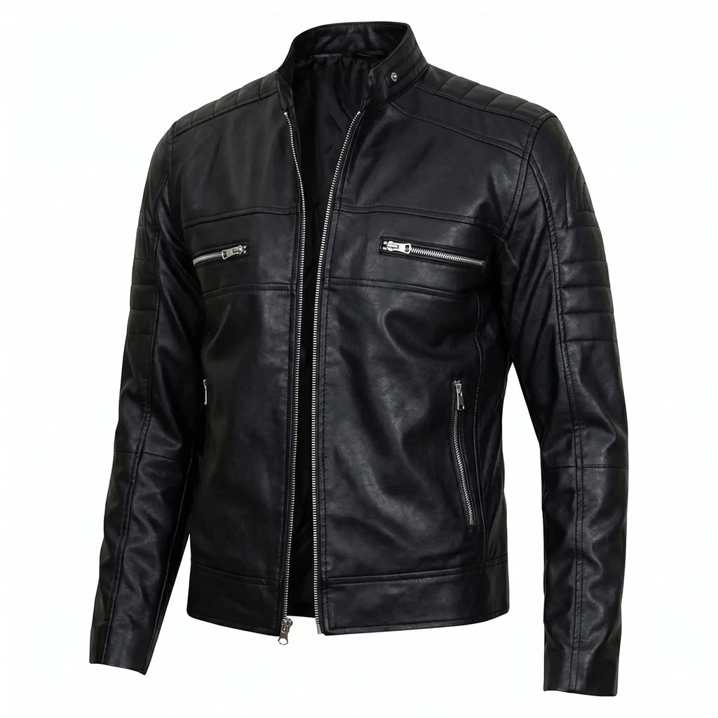 Men’s  Genuine Leather jacket | Cafe Racer style