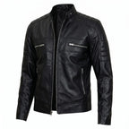 Men’s  Genuine Leather jacket | Cafe Racer style