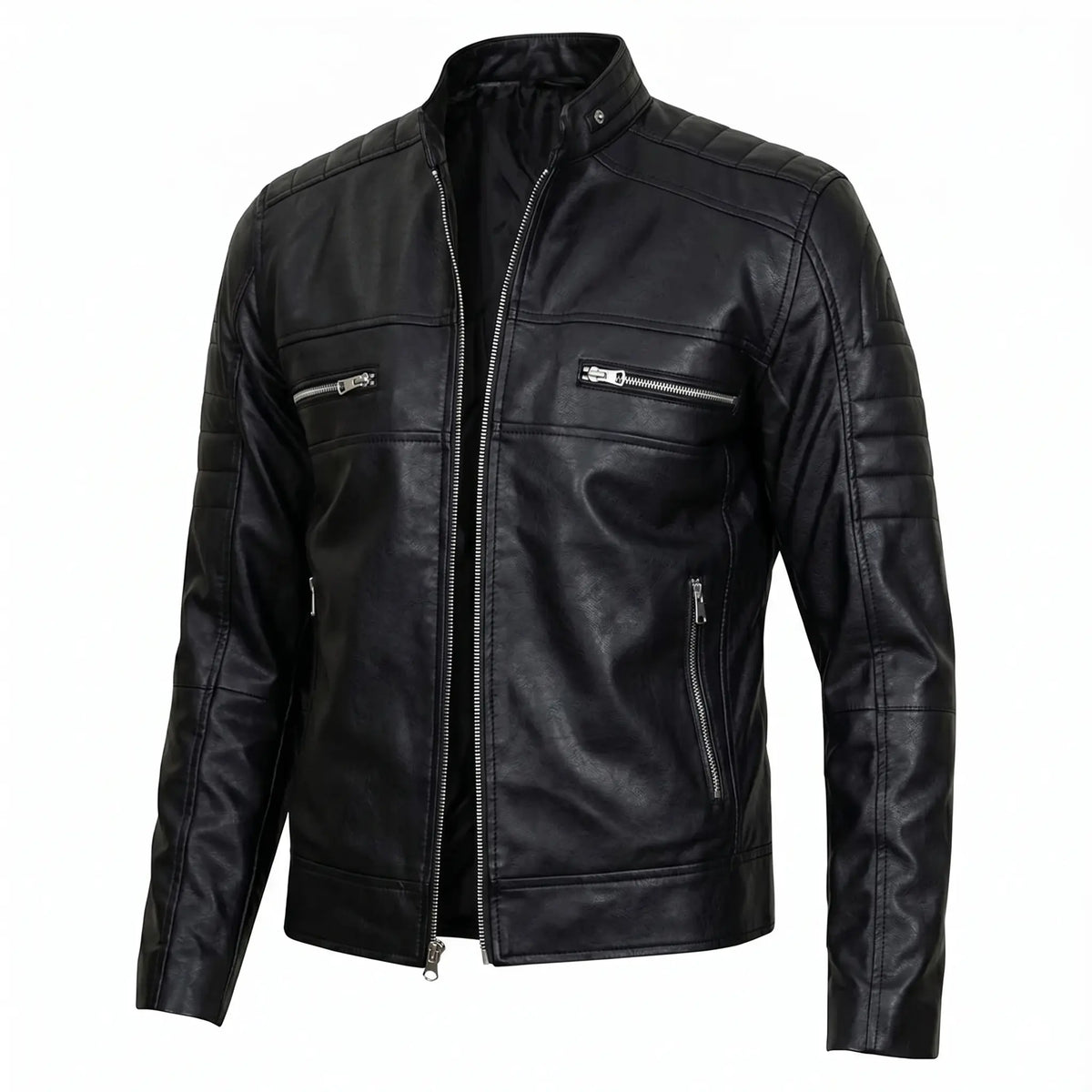 Men’s  Genuine Leather jacket | Cafe Racer style