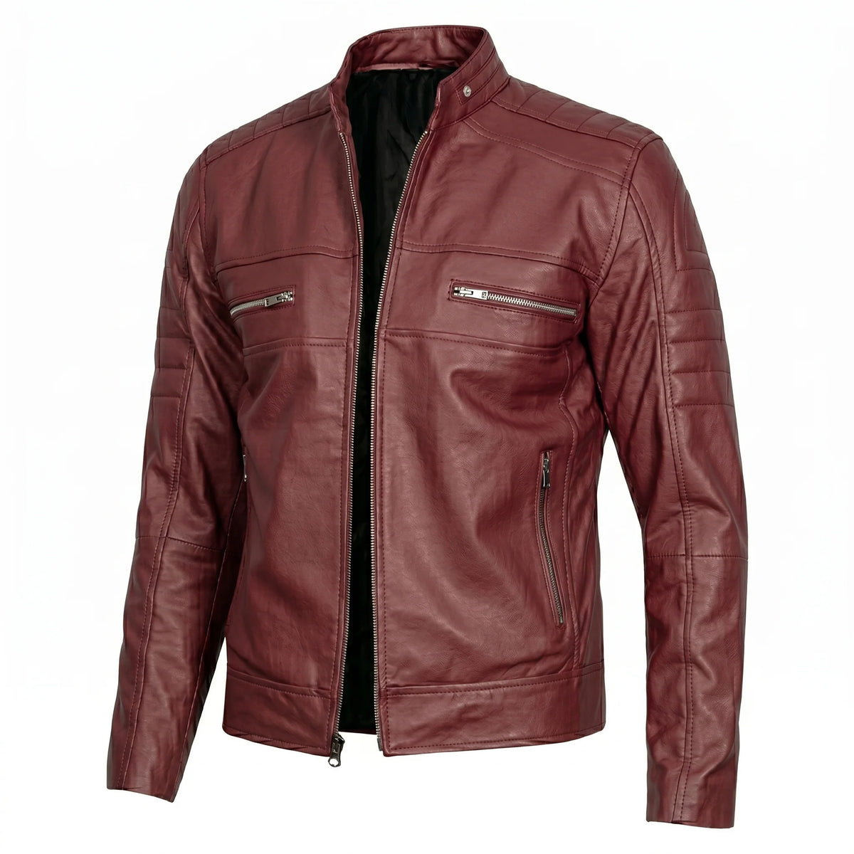 Men’s  Genuine Leather jacket | Cafe Racer style