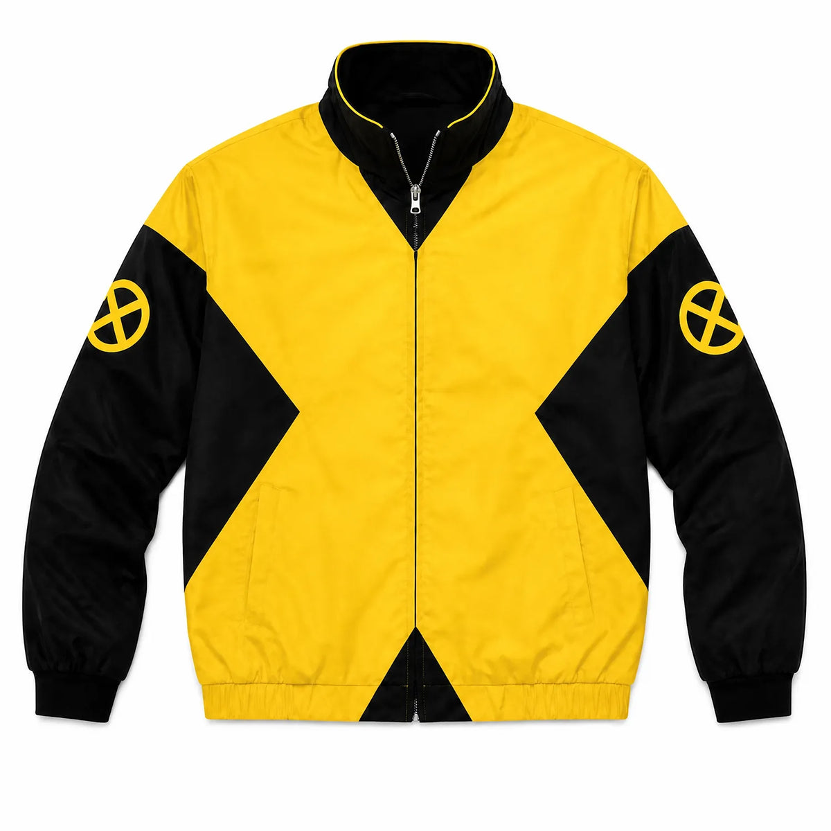 X-Men 97 Costume Color Block Jacket | Marvel Wolverine Inspired Yellow Black Jacket
