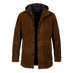 Men’s Vintage Forest Leather Cafe Racer – Hand-Burnished Biker Jacket