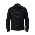 The "Aspen" Shearling Car Coat – Handcrafted Leather in Dark Walnut