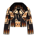 Women’s Beth Dutton Western Aztec shearling collar Jacket