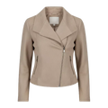 Women’s Suede Moto Jacket | Cropped Zip-Up Coat