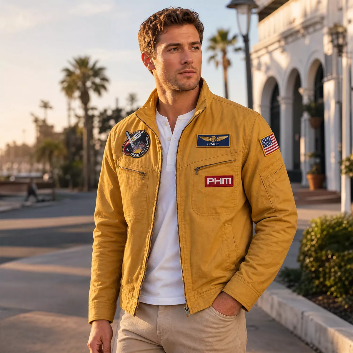 Ryan Gosling Project Hail Mary Inspired Jacket | Ryland Grace NASA Style Yellow Jacket