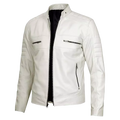 Men’s  Genuine Leather jacket | Cafe Racer style